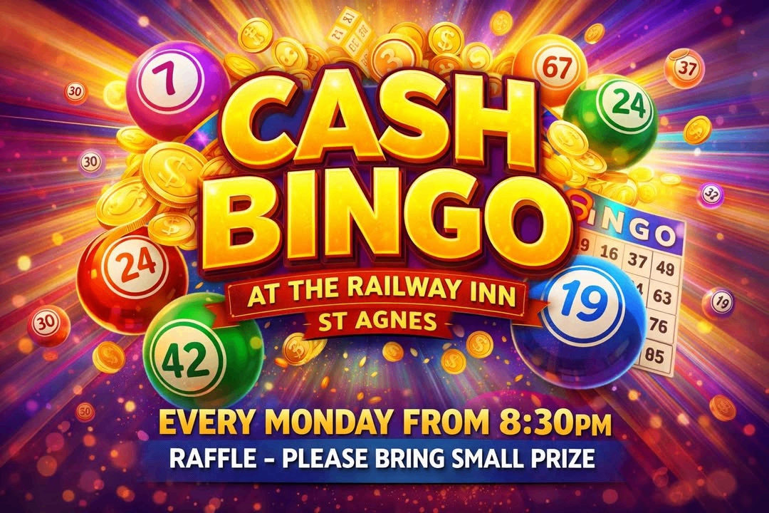 Cash Bingo at The Railway